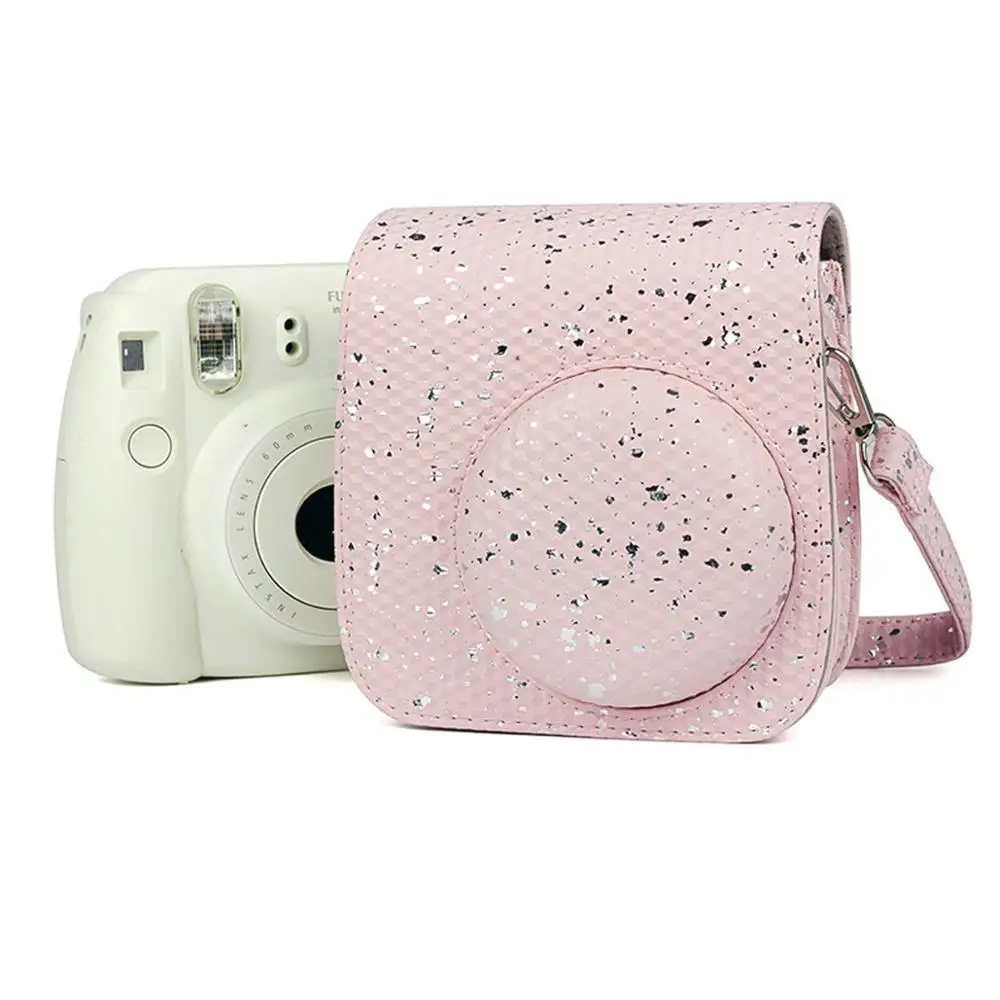 Чехол для камеры из искусственной кожи защитный чехол сотового телефона розовый