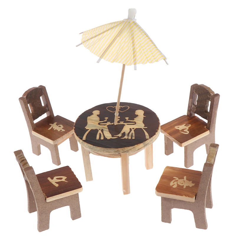 1 комплект игрушечной мебели подарок для детей настольный стул миниатюрное
