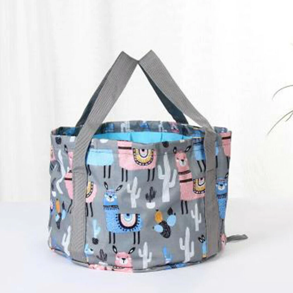 

1Pcs Foot Bath Basket Multifunction Foldable Portable Storage Basin Travel Camping Bathroom Collapsible Washing Basket Home Tool