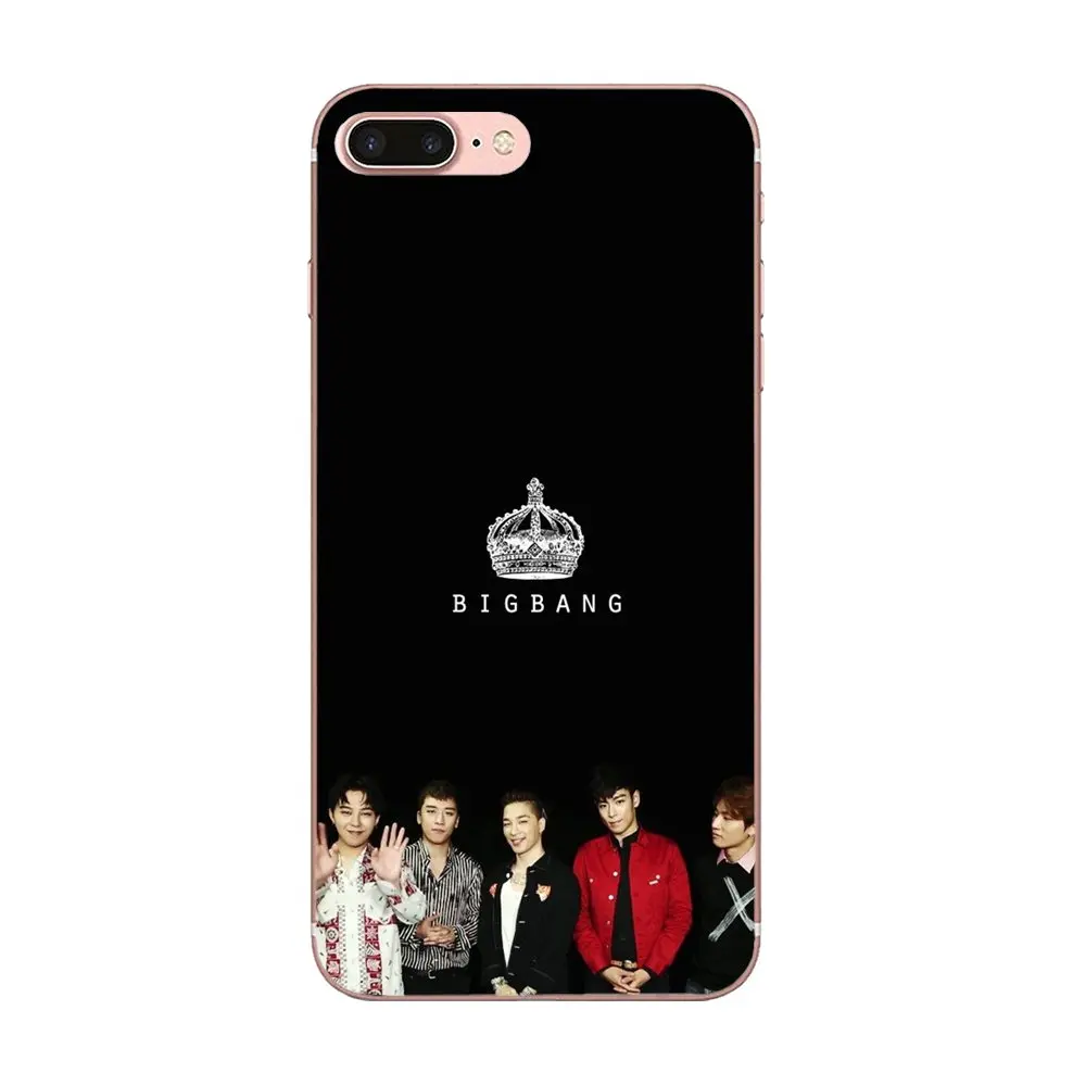 Kpop Bigbang Vip логотип мягкий телефон с принтом для Samsung Galaxy S3 mini S4 Mini S5 S6 Edge S7 S8 Plus S9 S10