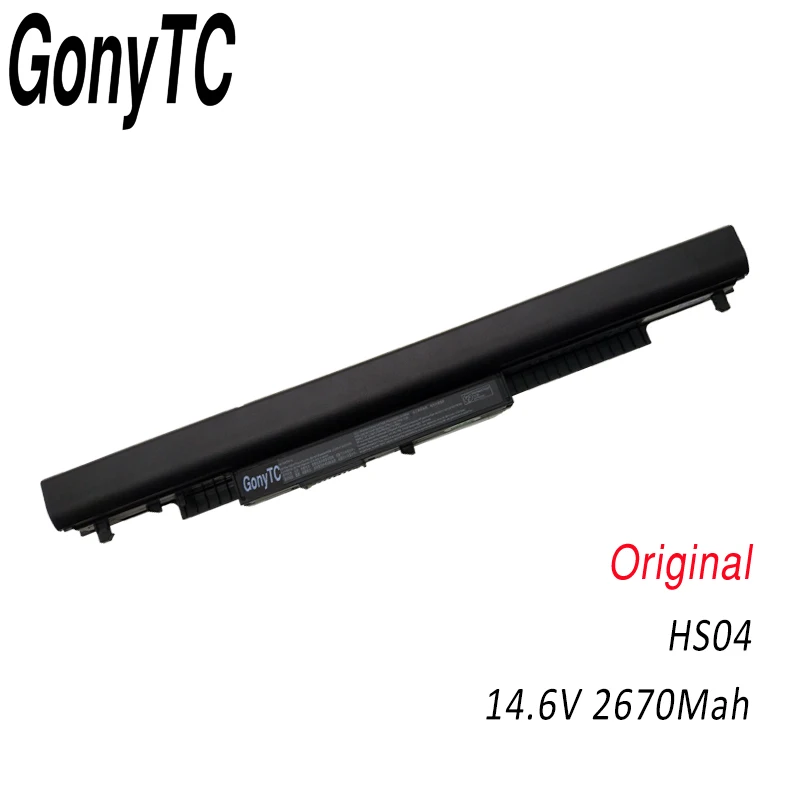 Для HP Pavilion 14 ac0XX 15 HS04 HSTNN LB6V LB6U оригинальный ноутбук Батарея для струйного принтера