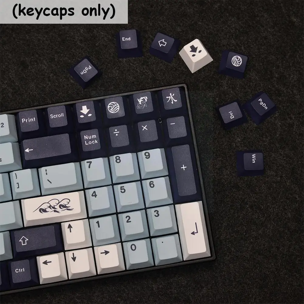 

136 S Gmk Mizu Caps Pbt Sublimation -cap For Mx Switch Mechanical Board Profile Caps V2a9