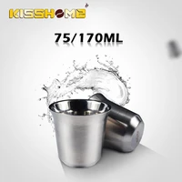 stainless steel coffee nescafe double wall thermo capsule coffee cup coffee mug nespresso cups espresso cup insulated coffee mug