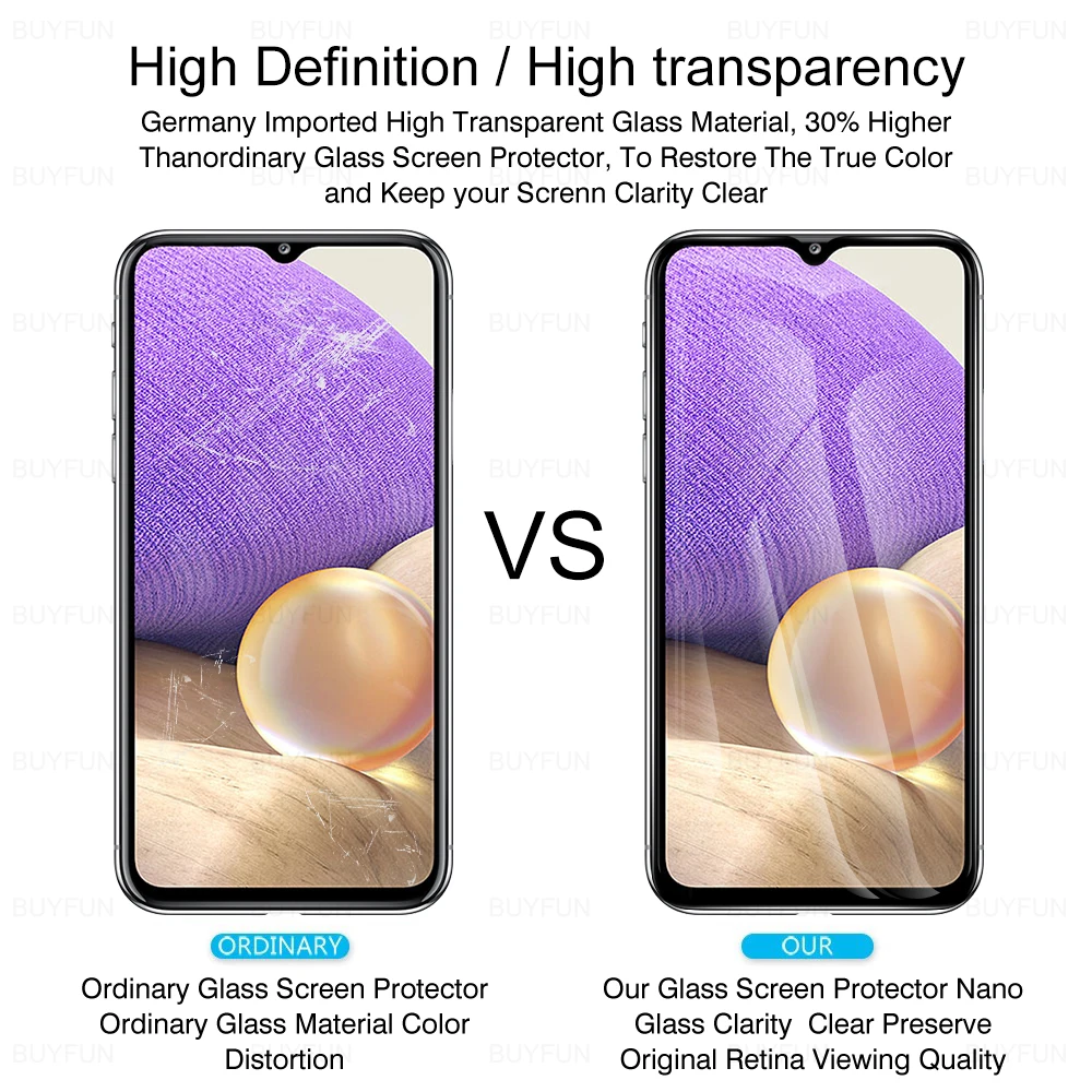 Защитное стекло 4 в 1 для Samsung Galaxy A 3 2 5G 4G A31 A30 A30s | Мобильные телефоны и аксессуары