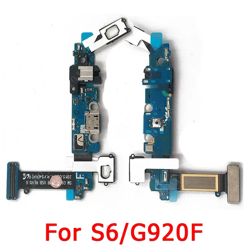 Оригинальный зарядный порт для Samsung Galaxy S6 G920F USB зарядная плата печатная