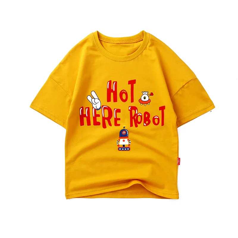 3908# Girls Boys XXX Kids T-Shirt Cartoon Print Short Sleeve Baby T-shirts Tops Children T Shirt for Japanese | Мать и ребенок