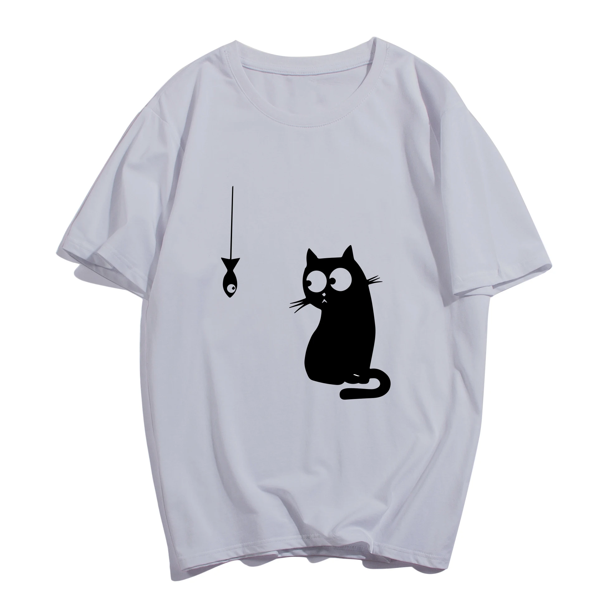 LHT0034 творческая личность экологически чистые носки с принтом милый котенок