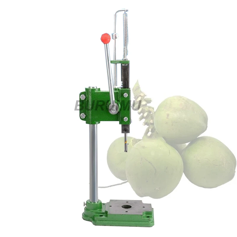 Ручной пресс, машина для открывания отверстий кокоса, машина для перфорации зеленого кокоса