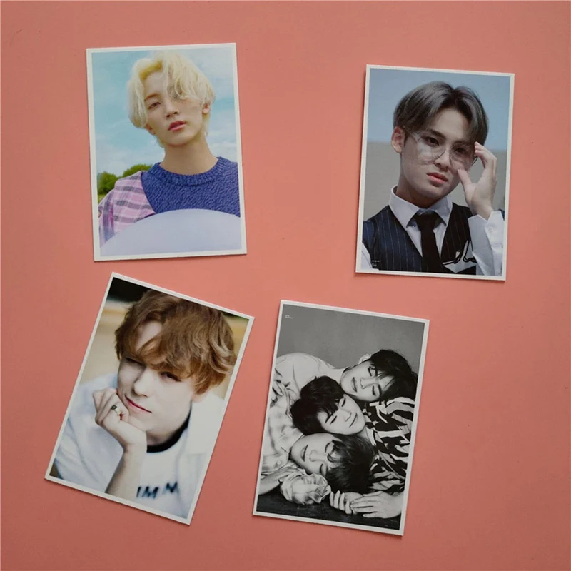 

16Pcs/set KPOP Seventeen Team Album Collection Love Letter Photo Card PVC Cards Self Made LOMO Card Photocard