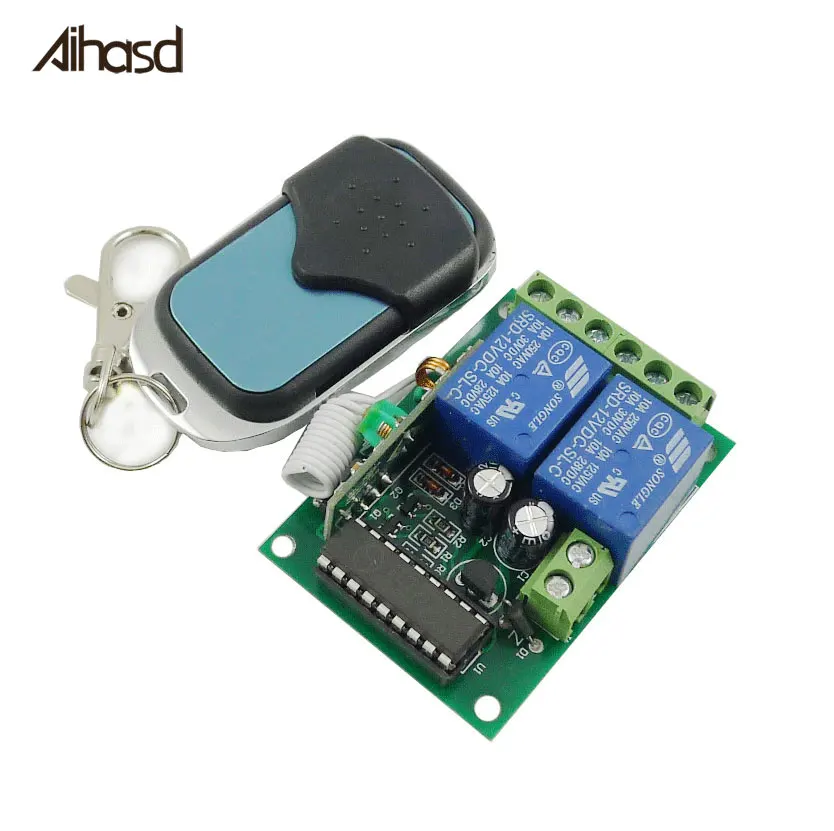 315 МГц 2 канальный РЧ Беспроводной передатчик пульта дистанционного Управление |