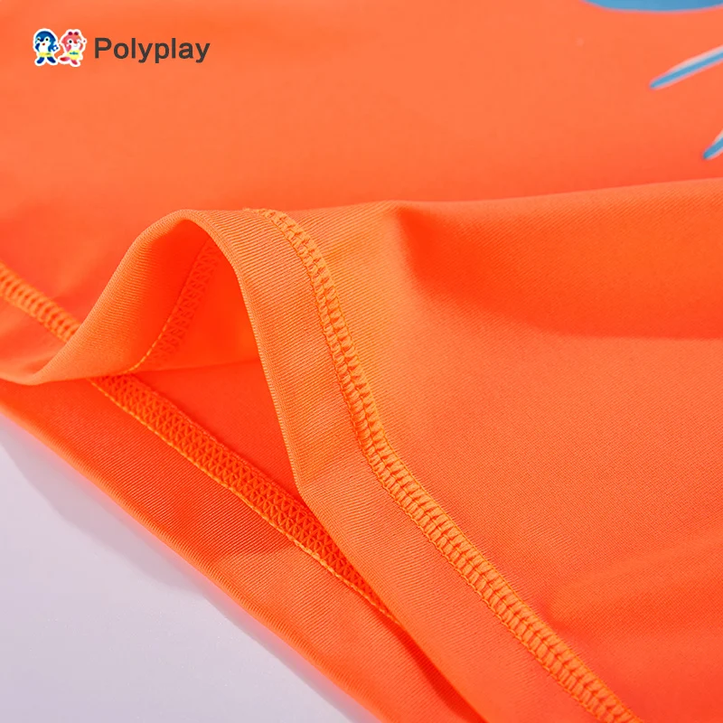 Костюм для серфинга с короткими рукавами мальчиков SPF 50 один топ пляжный костюм |