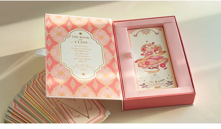 Аниме Cardcaptor Card Captor Sakura Clow карты Косплей карты Таро Игровой Набор для покера сувенир подарок
