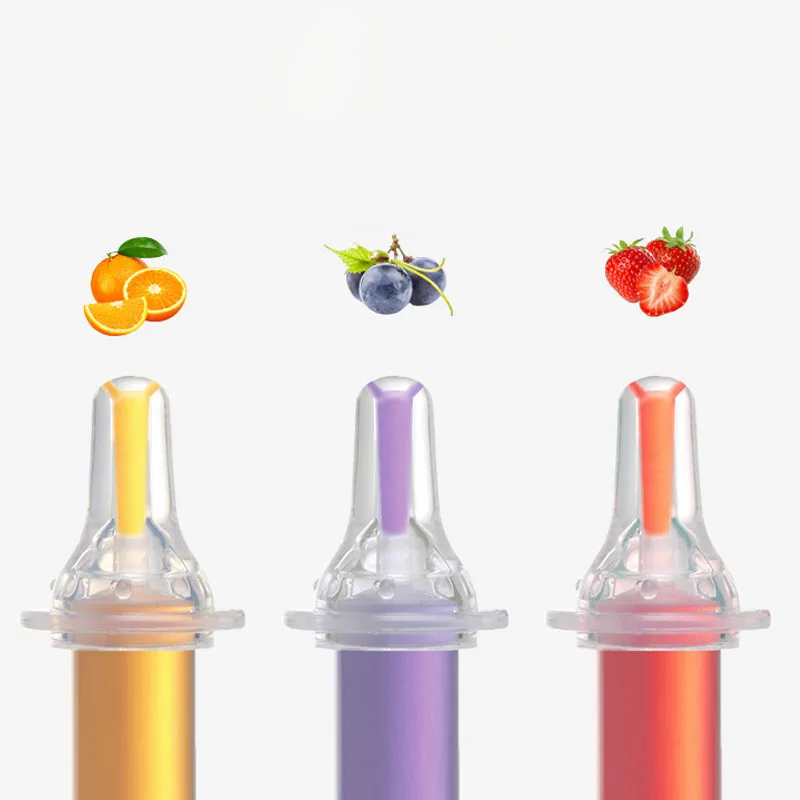 

1Pcs Kids Smart Medicine Dispenser Needle Feeder Squeeze Medicine Dropper Dispenser Pacifier Feeding Utensils Baby Accessories