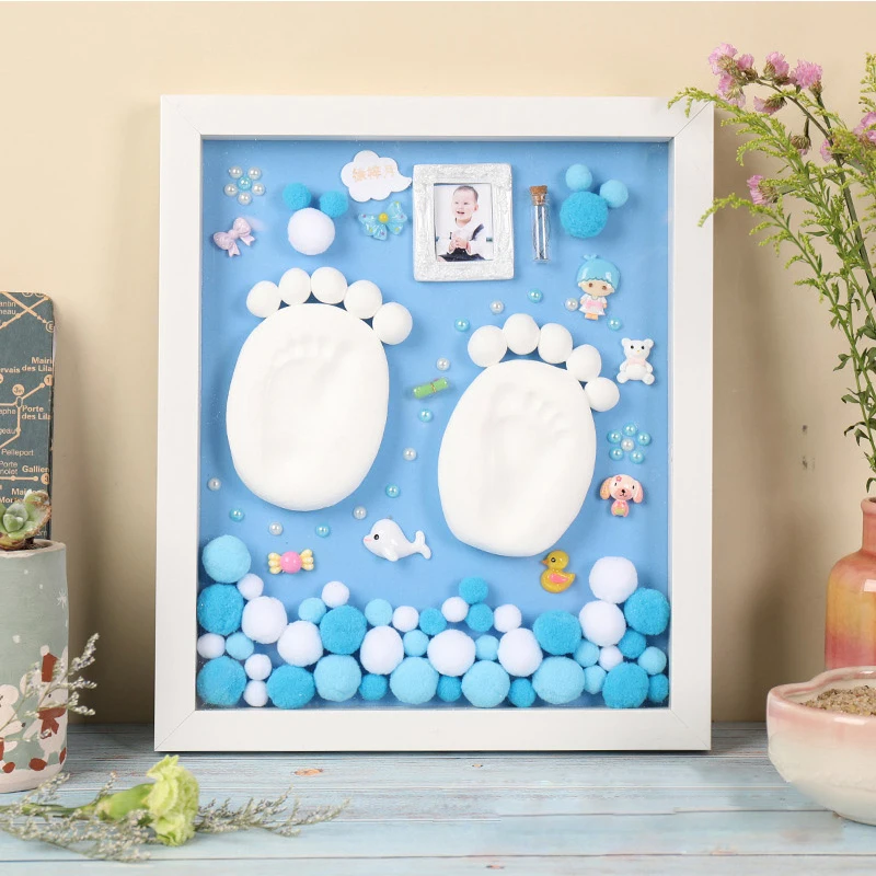 Набор детских форм для рукоделия 3D печать следов новорожденных подарок детей