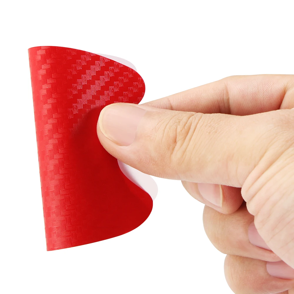 Наклейка на дверь автомобиля защитная пленка из углеродного волокна для Toyota prado