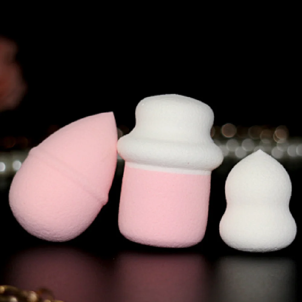 3pcs/box Makeup Foundation Cosmetic Puff Flawless Powder Smooth Sponge Esponja Maquiagem |