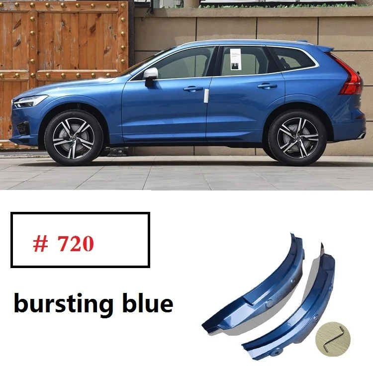 Для volvo xc60 заднее колесо крыло- XC60 специальная задняя дверь заднее колесо крыло модификация автомобильные аксессуары крыло - Цвет: bursting blue
