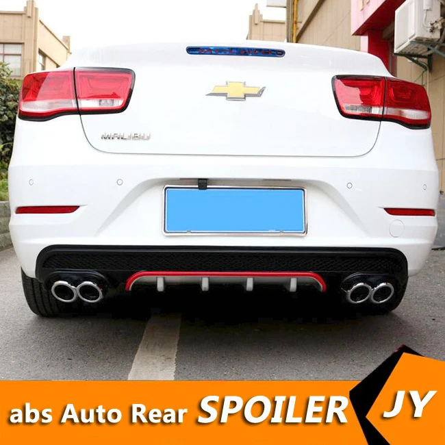 Спойлер для бампера Chevrolet Malibu 2016-2018 задний спойлер заднего ABS комплект