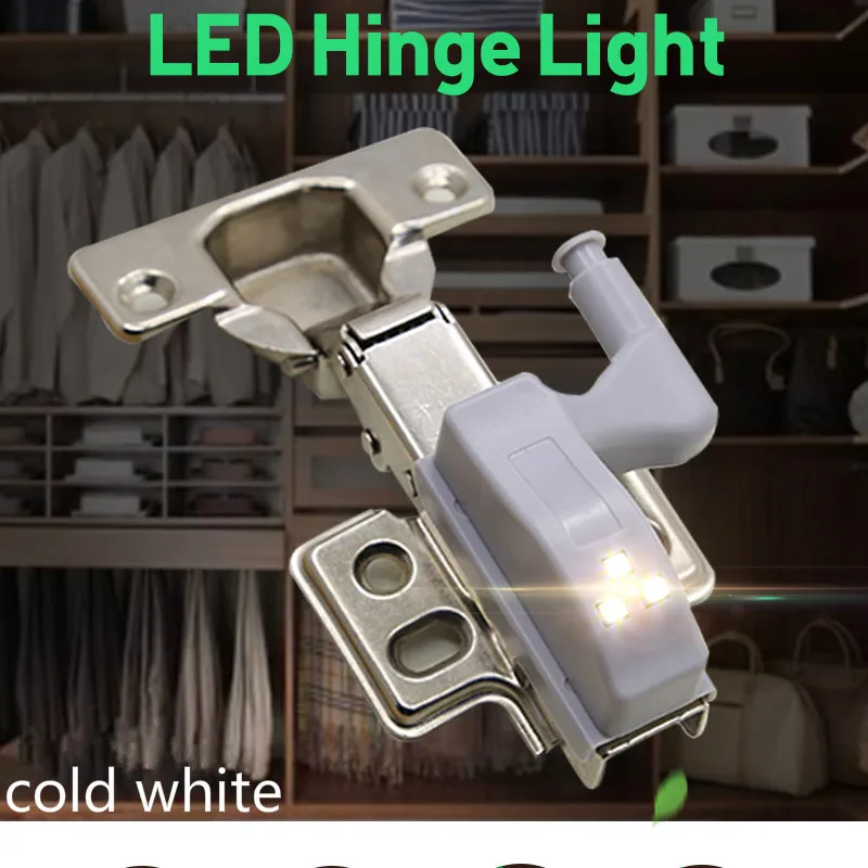 Светодиодный сенсорный светильник на шарнирах для шкафа с аккумулятором ночник