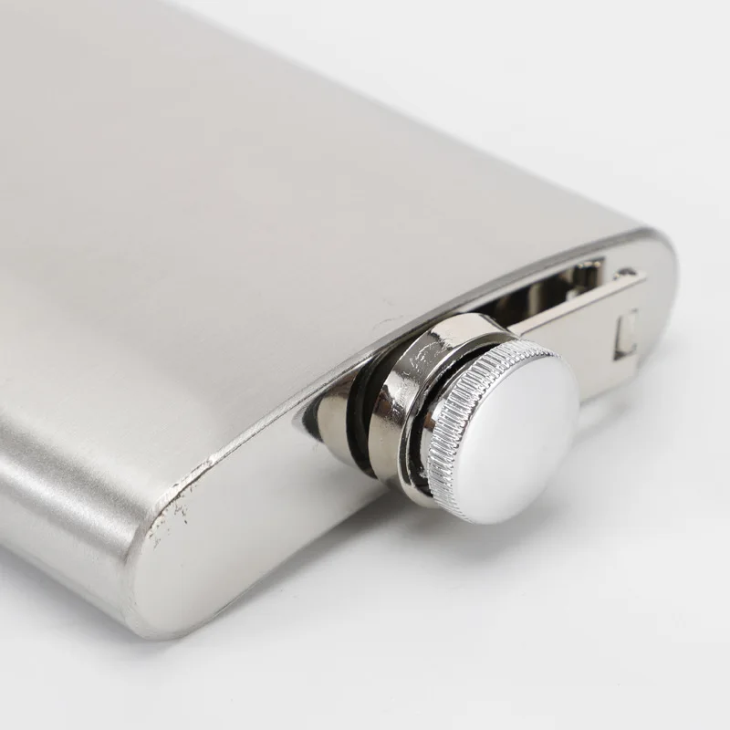 Портативная фляжка из нержавеющей стали Алкогольная бутылка дорожный алкоголь