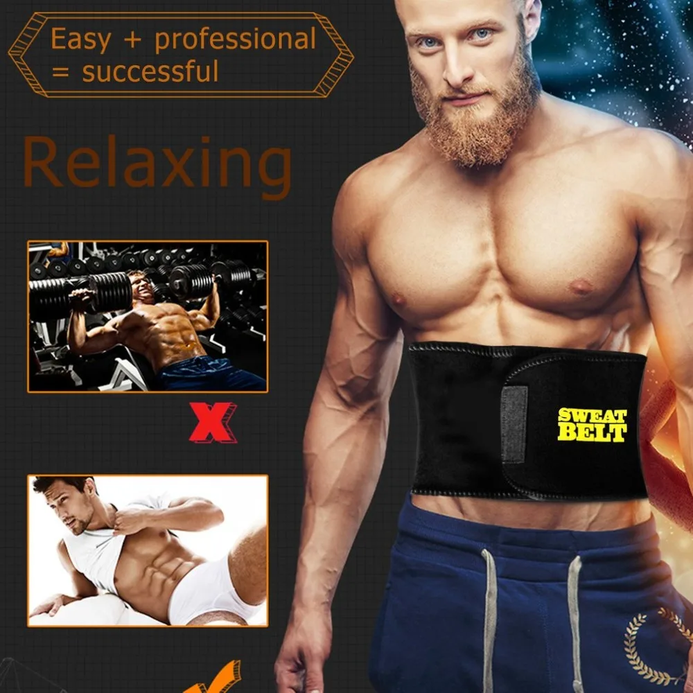 Hot waist trainer Neoprene Body Shaper cincher Slimming Belt Modeling Strap Waist Trimmer Girdle Loose weight shapewear &amp1 | Мужская