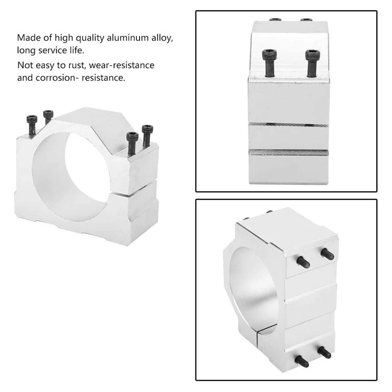 Большая сделка 80 мм ЧПУ зажим Монтажный кронштейн вал шпиндель мотор крепление