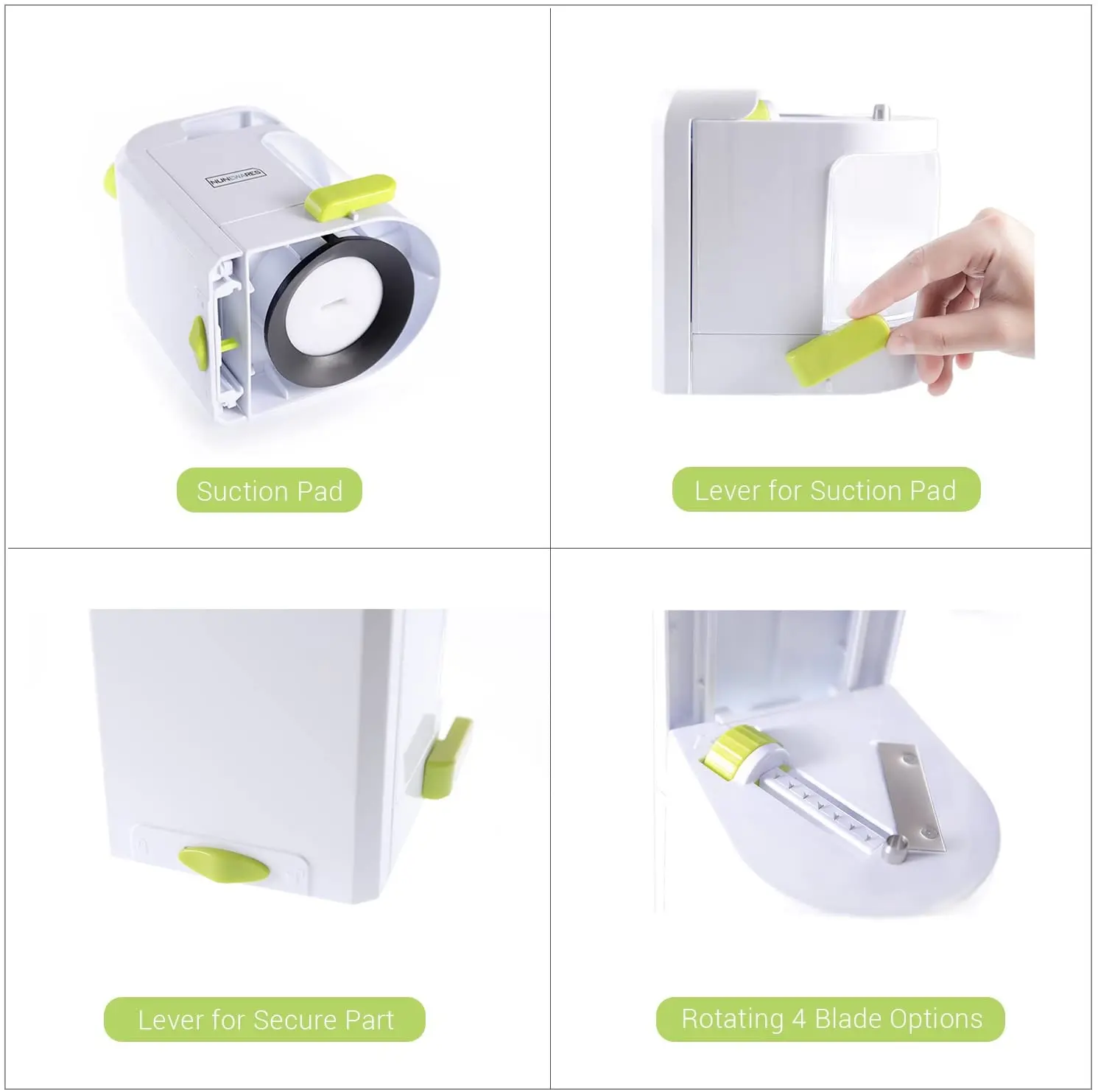 1pc blades vegetable spiralizer slicer twister handheld spiral cutter fruit grater cooking tools spaghetti pasta kitchen gadget free global shipping