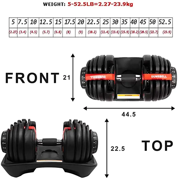 

Free Shipping Gym Equipment Home Use Women 1090 Adjustable-dumbbell 1pcs 24kg Adjustable Dumbbell Set Weights10kg Dumbbell Set