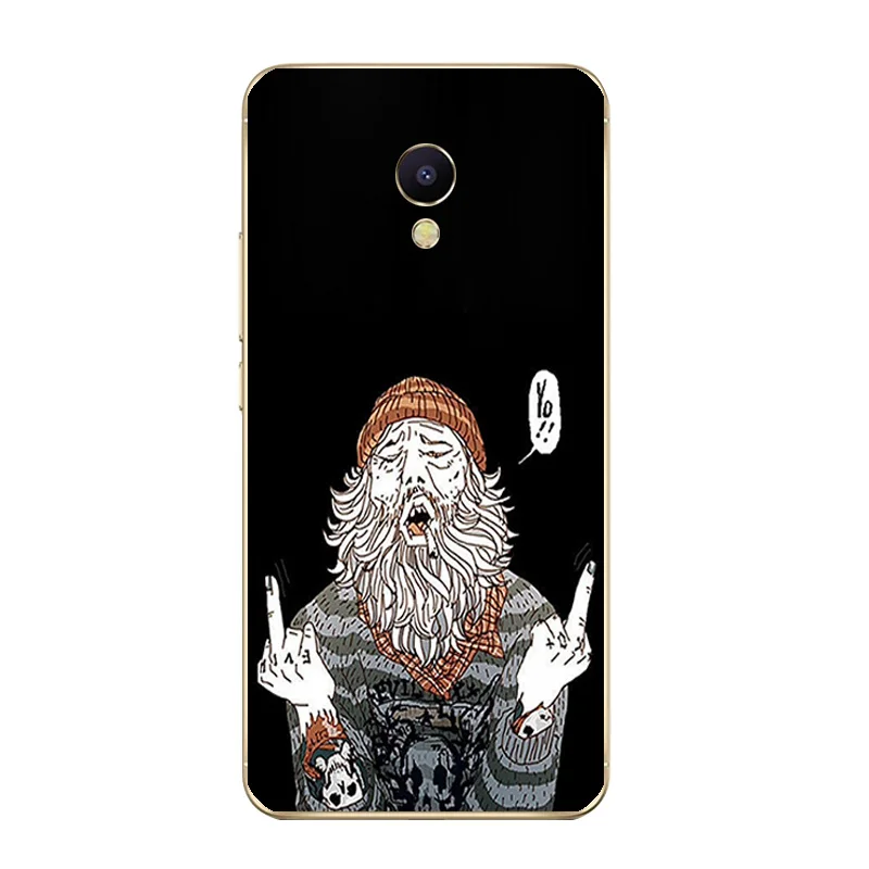 Чехол для телефона Meizu M2 M3 M3S Mini Meilan M5 / M5S Shell U10 U20 чехол из ТПУ с забавными звездами