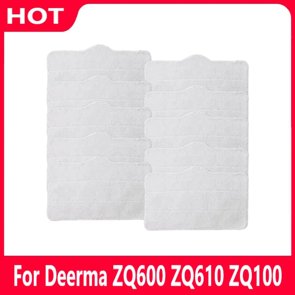 Mop Cleaning Pads For XiaoMi Deerma DEM ZQ600 ZQ610 ZQ100 Handhold Steam Vacuum Cleaner Mop Cloth Rag Replacement Accessories