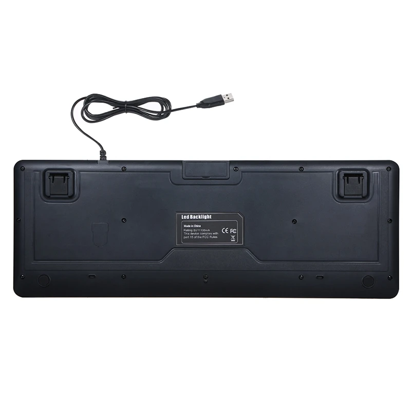 Большая USB светодиодный атура со светодиодной подсветкой и принтом шрифтов