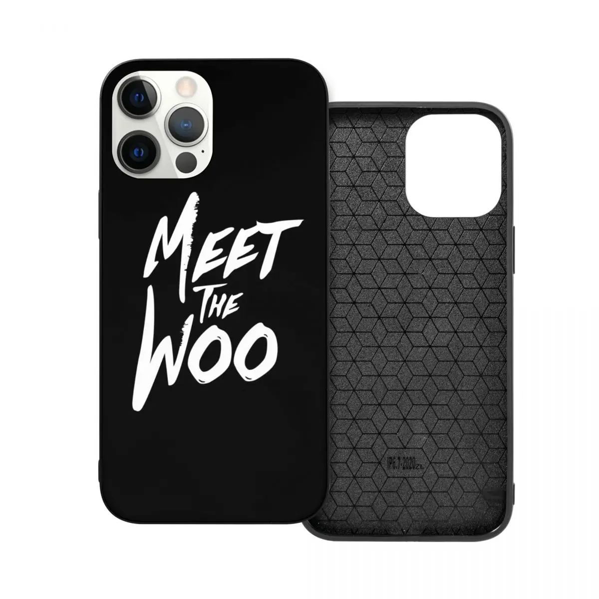 

Чехол для телефона Pop Smoke Meet The Woo PC Glass TPU для iPhone 13 12 11 Xs Xr X Pro Max Mini 7 8 Se2 Plus 6 6S