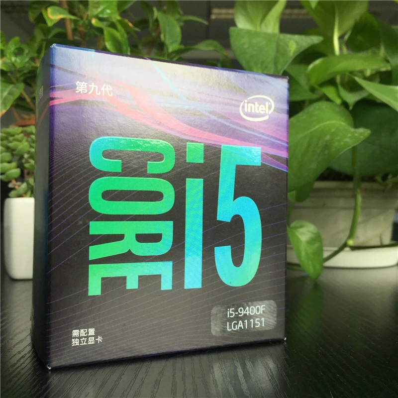 Процессор Intel Core i5-9400F для настольных ПК, 6 ядер, 4,1 ГГц, турбо без графики