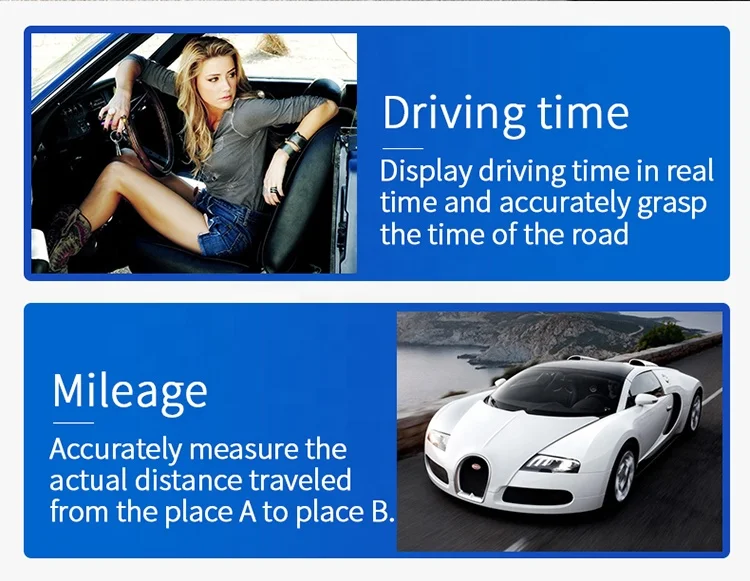 

F8 gps head up display car vehicle security system hud universal digital speedometer