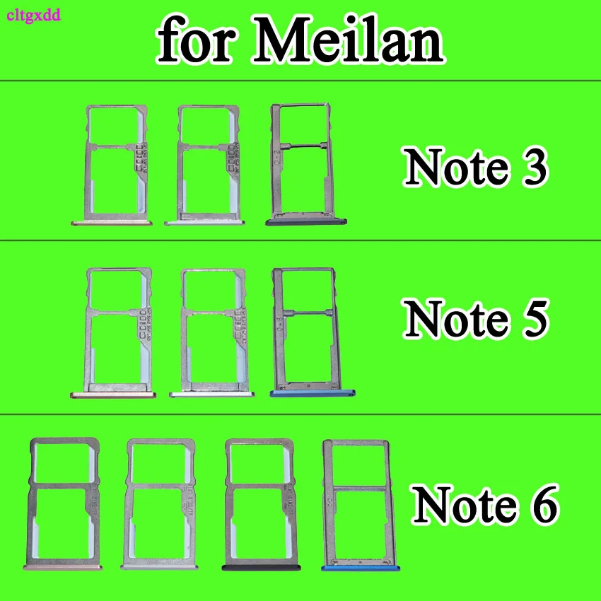 Cltgxdd Новый sim-держатель слот-адаптер для Meizu Meilan M3 Note 3 M681 5 6 SIM карта лоток Слот