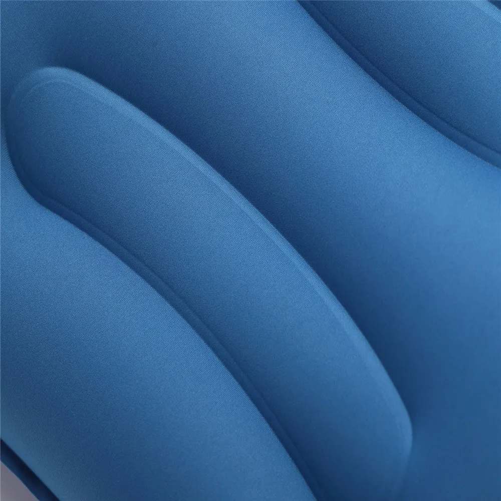 Портативная дорожная воздушная подушка надувная двухсторонняя флокирующая для