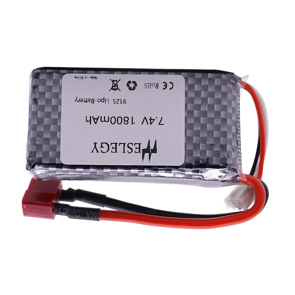 Аккумуляторная батарея lipo с USB зарядным устройством для XINLEHONG 9125 RC 7 4 В 1800 мА ·