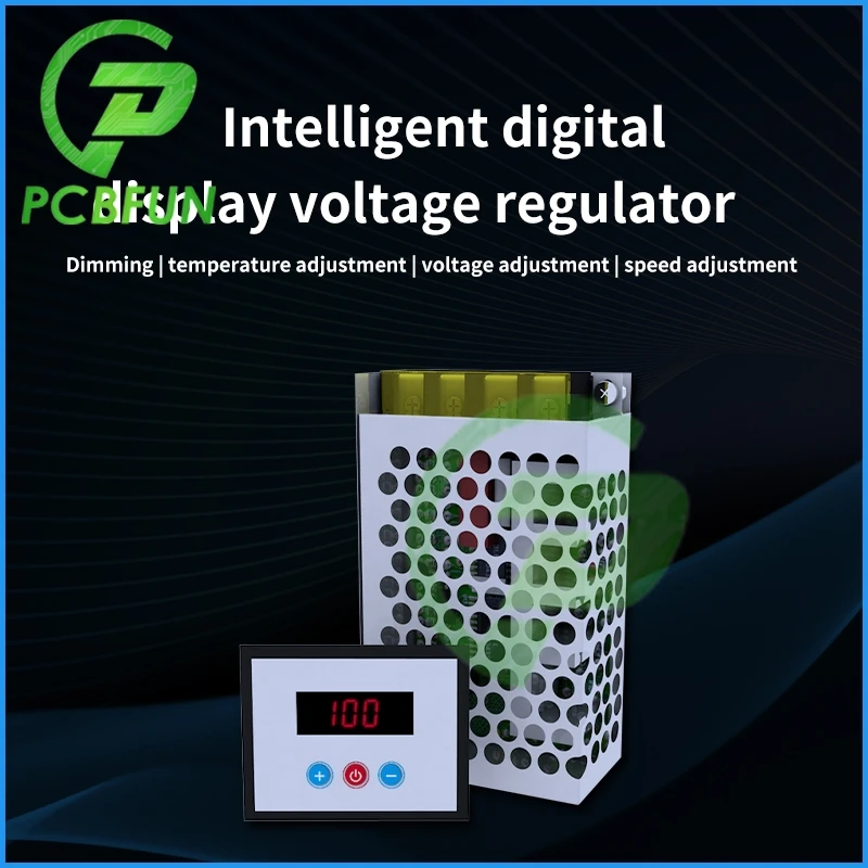 Цифровой регулятор напряжения электронный термостат с регулятором яркости 220 В