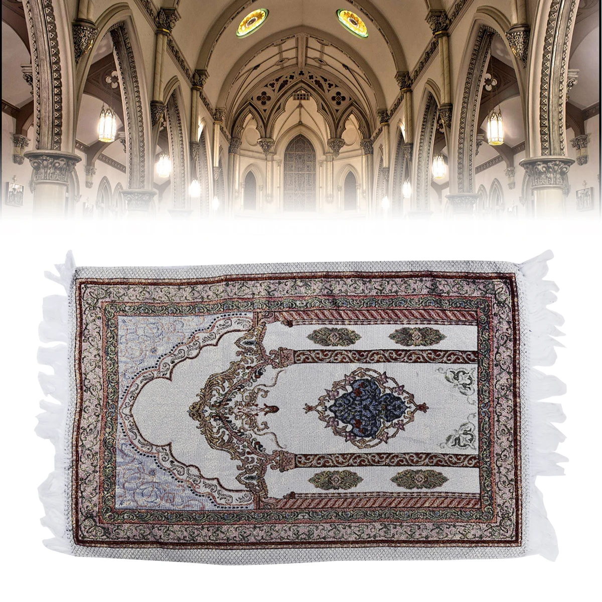 1 шт. 70*110 см мусульманский коврик для молитвы салат намаз стиль подарок украшения