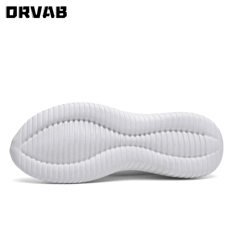 Breathable Men Sneakers Fashion Slip-On Shoes Lightweight Comfortable Casual High Quality Woven Male Sock Footwear | Обувь