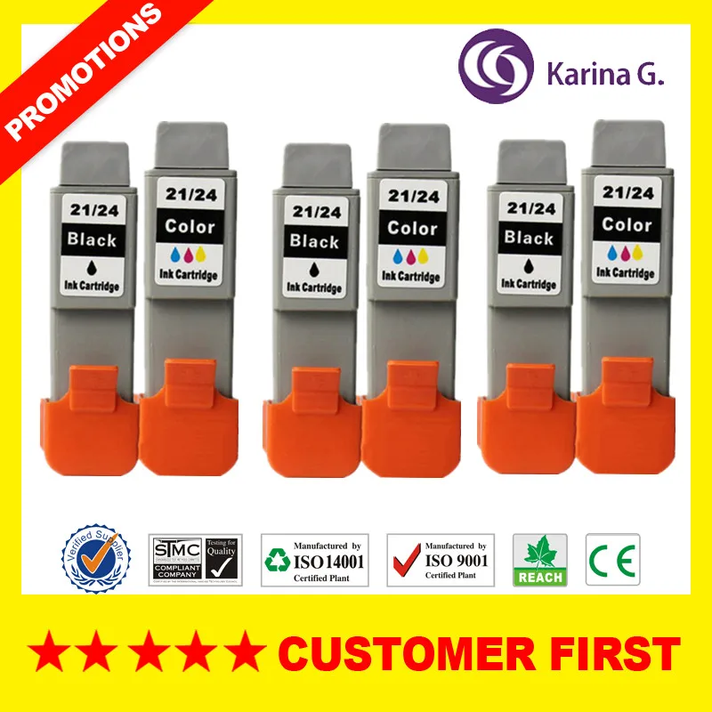 Совместимость для Canon BCI-21 BCI-24 чернильный картридж для IP1000 IP1500 IP2000 MP110 i250 i255 i320 B180C