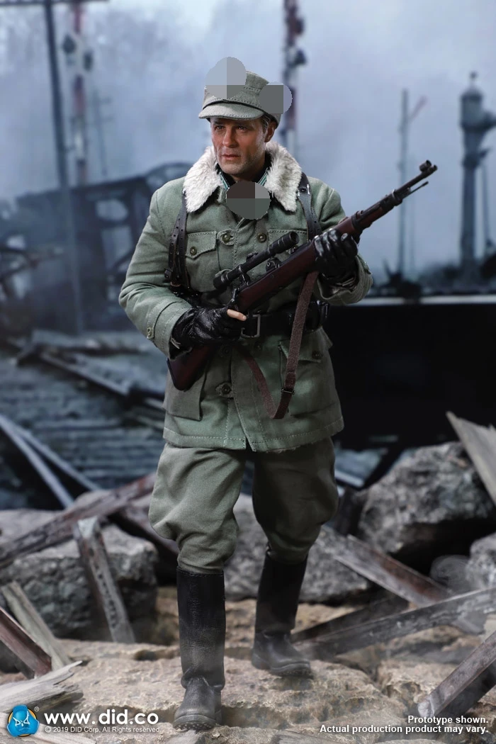 ESTARTEK-DID D80138 1/6 Сталинградский немецкий снайпер Major Corning 2,0 10th anniversary Edition 12 дюймов Военная фигурка