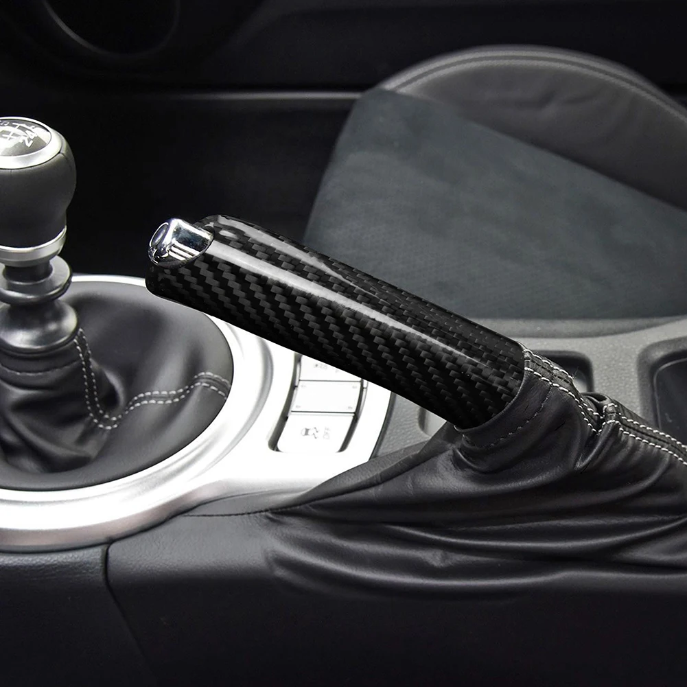 

for Subaru BRZ Toyota 86 2013-2020 Handbrake Frame Cover Carbon Fiber Auto Electronic Interior Car Trim Sticker Accessories