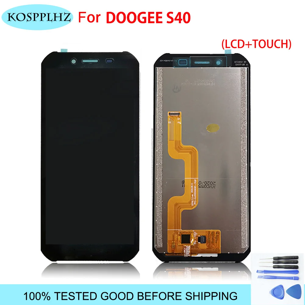 100% проверенный Новый ЖК-дисплей для DOOGEE S40 + кодирующий преобразователь