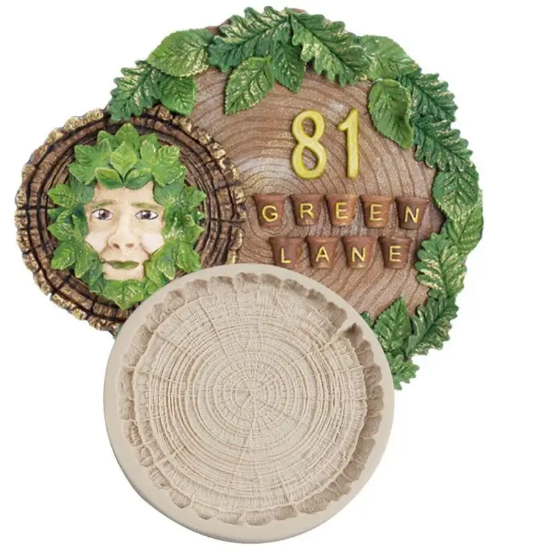 Кольца в виде дерева силиконовые формы кухонный инструмент для выпечки из смолы