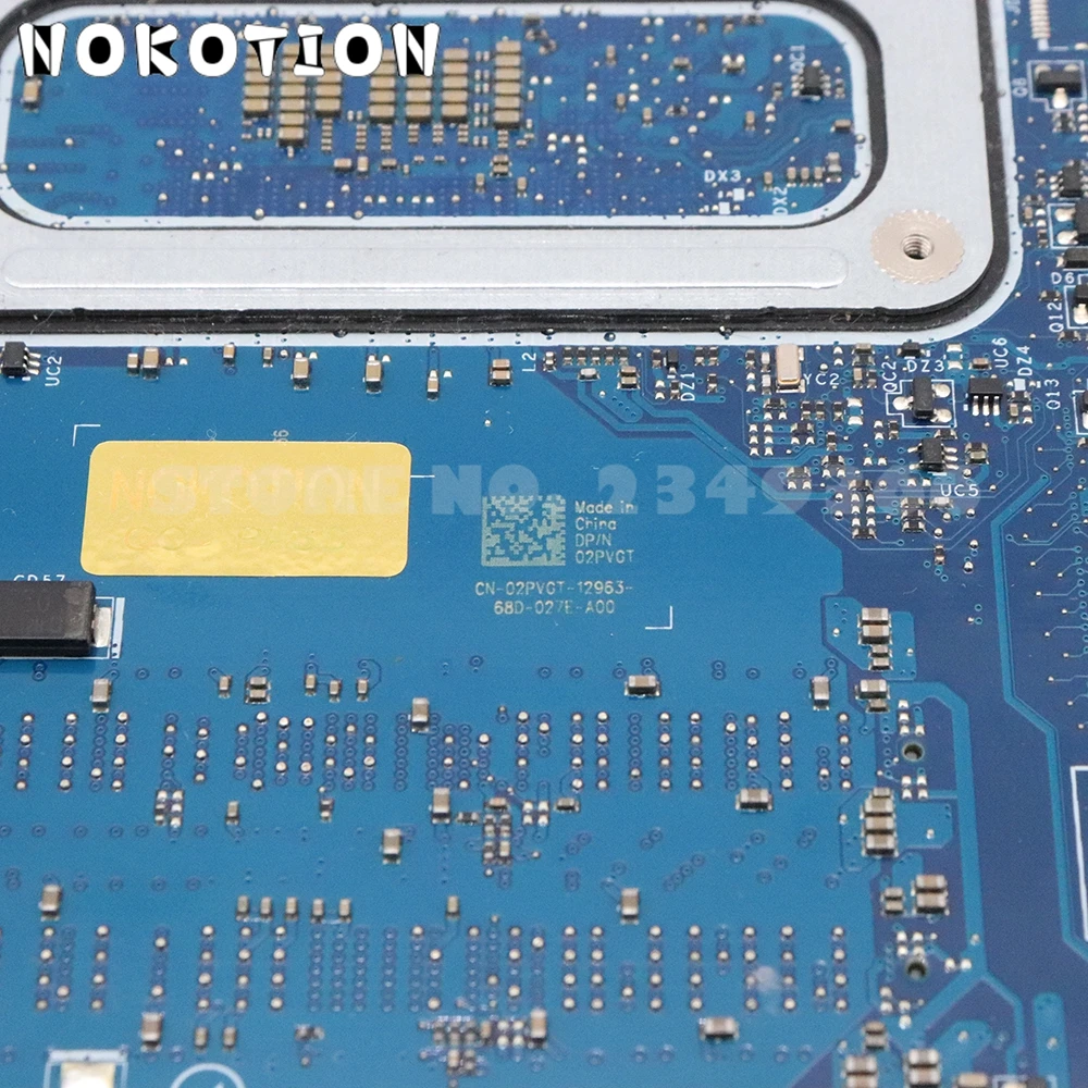 NOKOTION BAL20 LA-D801P для Dell Inspiron 15-5567 5567 Материнская плата ноутбука CN-0VMRRP CN-0KFWK9 DDR4 SR2ZV I7-7500U Процессор R7 M445