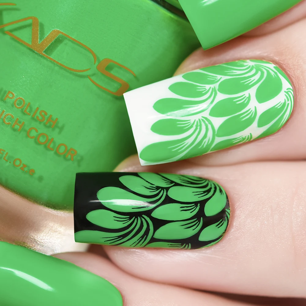 Флуоресцентный разноцветный лак для ногтей KADS 9 5 мл два в одном|glow in dark nail|sweet colornail