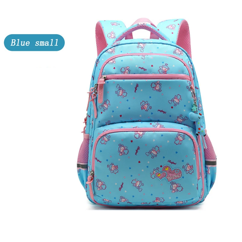 Blue small Детский милый рюкзак, женская сумка, женская школьная Противоугонная сумка для ноутбука, школьные сумки, школьная сумка для девочек-подростков, Детские рюкзаки - Цвет: Blue small