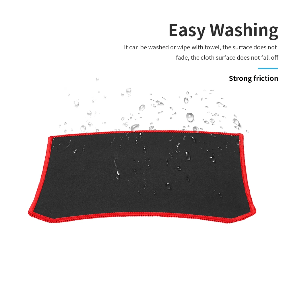 Коврик для мыши противоскользящий износостойкий резиновый коврик с фиксирующим