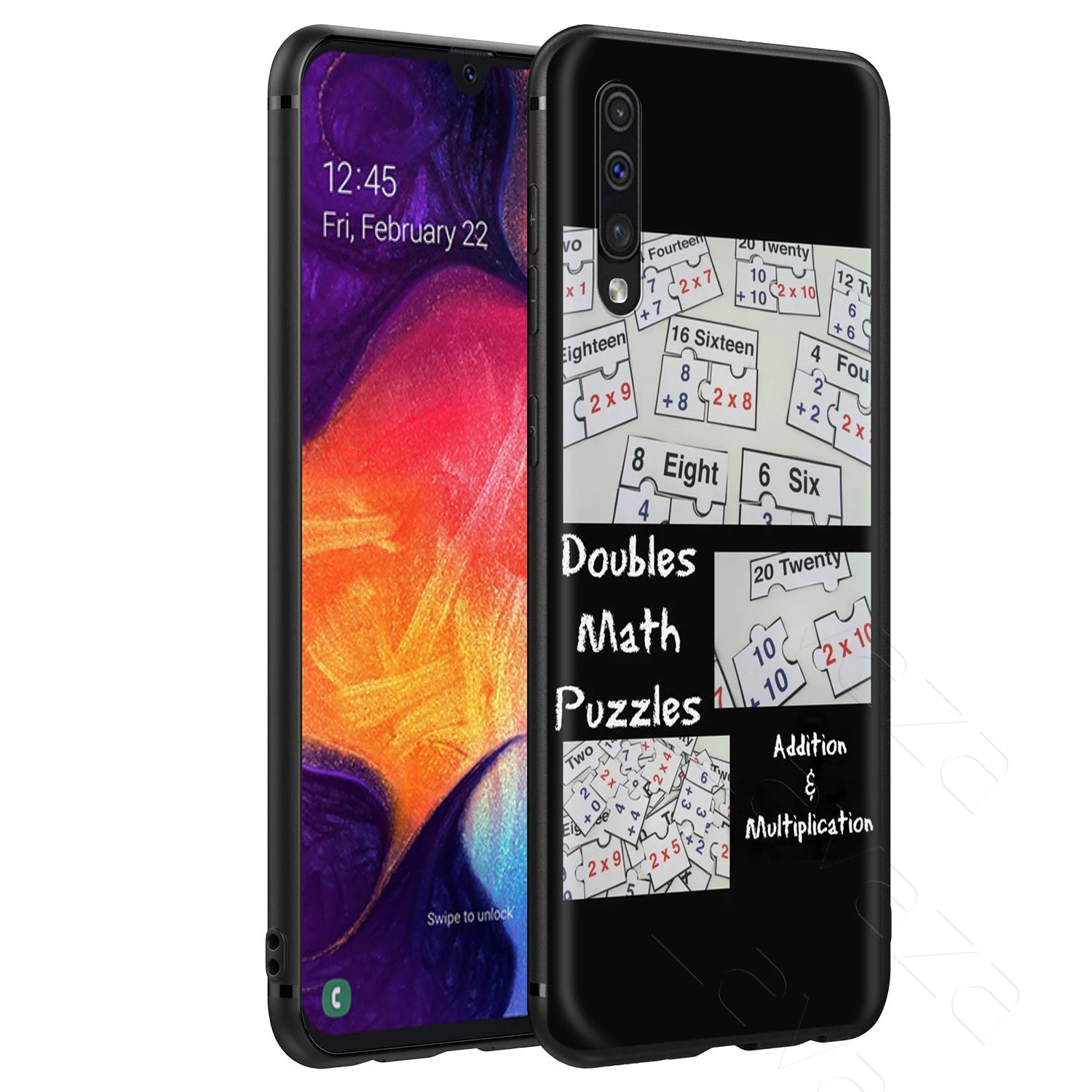 Лаваза формулы Math Formul Математика чехол для Samsung Galaxy A2 J4 Core J6 J7 DUO J8 Prime A20E A70S 2018 |
